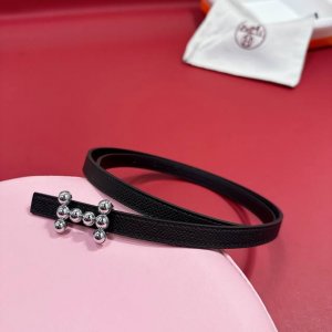 夏季简装女生手掌纹皮带 配饰细版1.3H不锈钢双用皮女士腰带 3L2025