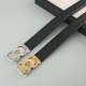 特P190 范思哲 头层牛皮 宽3.5Cm 官网同步，不锈钢金属标识，适合商务低调人士！自动带款式