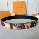 驢家 寬度40Mm Ss今季專櫃在售新品 男士系列 面浮雕有品牌花紋 配以原廠純黑色小牛皮 搭配精緻新款搭扣！雙面用