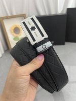 品名：万宝龙 Montblanc 自动带 材质：原单牛皮腰带 百分百头层牛皮腰带保证真皮，24K纯钢扣，专柜原单品质、做工精细，时尚大牌，送人自用首选 包装：