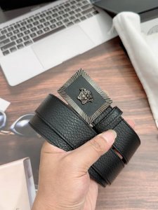 特 范思哲专柜同步原单品质进口小牛皮革！宽度：3.5Cm。