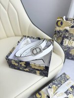特 Dior 2.0Cm腰带 双面原版牛皮 搭配Cd标志性扣头 原单品质