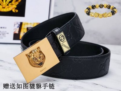 皮带：古奇.Gu...Cci原单 腰带：百分百头层牛皮，保证真皮。24K纯钢扣双面可用专柜同等质量， 送人自用首选 包装： 请认准如图专柜包装，赠送打孔器，银联