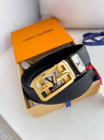 品名：Lv..路易..威登 腰带原单自动带 皮带 型号：自动扣，纯钢材质自动扣，头层牛皮自动带身，实物拍摄 材料：百分百头层牛皮，保证真皮。24K纯钢扣，永不掉 - 点击图像关闭