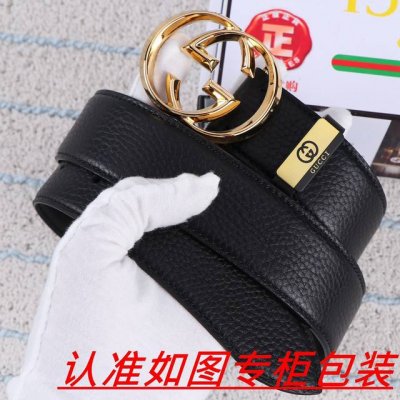 品名：古奇.Gu...Cci原单 材料：百分百头层牛皮，保证真皮。24K纯钢扣双面可用专柜同等质量， 送人自用首选 包装： 请认准如图专柜包装，赠送打孔器，银联