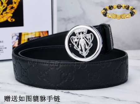 皮带：古奇.Gu...cci原单 腰带：百分百头层牛皮，保证真皮。24k纯钢扣双面可用专柜同等质量， 送人自用首选 包装： 请认准如图专柜包装，赠送打孔器，银联 - 点击图像关闭