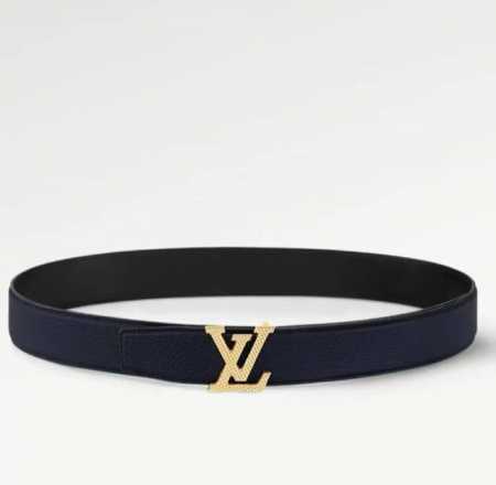 特 寬度：35Mm Lv S-Lock系列 精緻的字母搭扣 搭配驢家法國原廠荔枝紋皮料 手感超好 雙面用 - 点击图像关闭