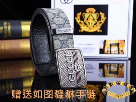 皮带：古奇.Gu...Cci原单 腰带：百分百头层牛皮，保证真皮。24K纯钢扣双面可用专柜同等质量， 送人自用首选 包装： 请认准如图专柜包装，赠送打孔器，银联 - 点击图像关闭