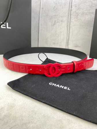特 宽度3.0Cm Chanel 香奈儿 进口柔软小牛皮支持Nfc芯片官方网站链接扫码验证、哑色精品钢扣。 - 点击图像关闭
