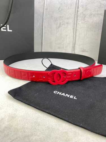 特 宽度3.0Cm Chanel 香奈儿 进口柔软小牛皮支持Nfc芯片官方网站链接扫码验证、哑色精品钢扣。