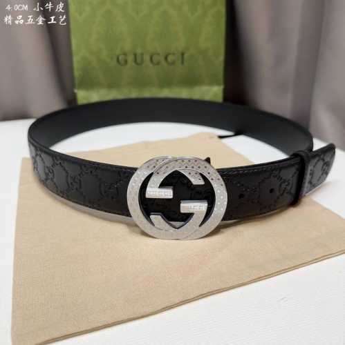 特 古奇 男士 宽度4.0Cm 简单大方 精品五金 佩戴效果非常不错 送礼自用最佳推荐