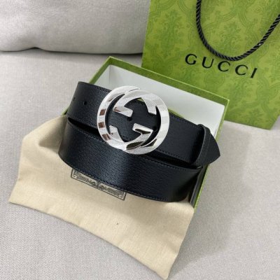 特 爆款 Gucci[正] 高端定制男士原单皮带，海外限量定制款式，顶级原厂材质复刻，体现腰间贵族的一款必备腰带，宽度4.0Cm