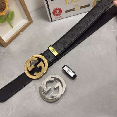 品名：古奇.Gu...Ci 原单 材质：原单牛皮腰带 专柜原单品质、做工精细，时尚大牌，送人自用首选 包装： 请认准如图专柜包装赠送打孔器手提袋专柜礼盒宽度3.