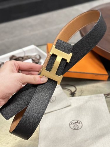 特 Belt Buckle & Reversible Leather Stra Mm