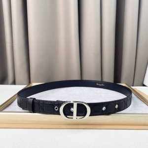 D Ior 23Dior标志经典款. 3.0Cm精品 戴妃格纹腰带 百搭经典！