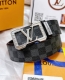 皮带：LV..路易..威登镶嵌满钻 腰带：顶级原单复刻品质百分百头层牛皮，保证真皮。雕花镂空镶钻工艺.真空电镀.永不掉色.24K纯钢扣头层老花，黑格，棕格，黑花