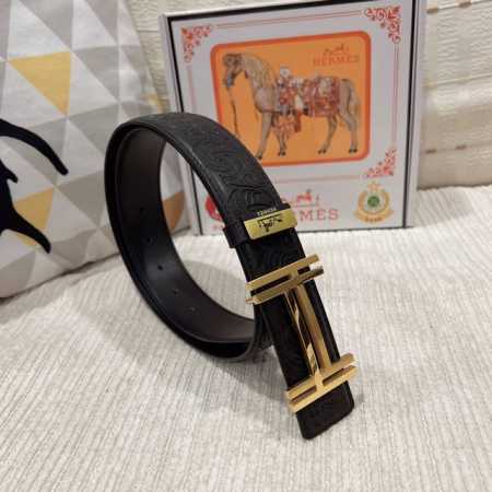 品名：爱马仕.Hermès 原单 材质：原单牛皮腰带 百分百头层牛皮腰带保证真皮，24K纯钢扣，专柜原单品质、做工精细，时尚大牌，送人自用首选 包装： 请认准如 - 点击图像关闭