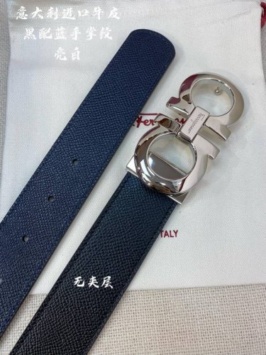 特 Ferragamo菲拉格慕 Nfc芯片扫码款 正品尺寸3.5Cm意大利原厂皮