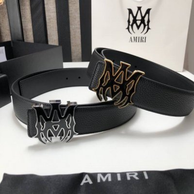 高端品质，实物拍摄 特 配全套礼盒 ：爱美丽Amiri最新网红爆款双面牛皮皮带配原装盒专柜同步3.8宽新款上市了，原版牛皮，搭配钢扣，优雅，大方用的方便。谢谢你