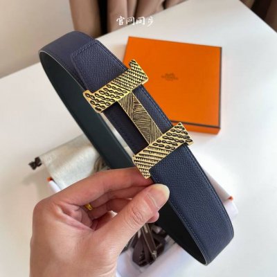 特P200 官网同步 Hermes-Constance Touareg Belt Buckle & Reversible Leather Strap 40Mm