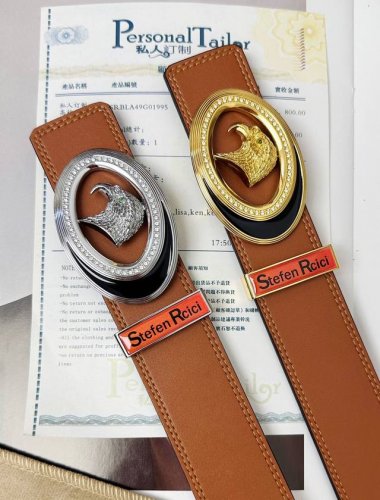 皮带: Stefen Rcici.史特芬.尼茨 腰带: 顶级原单复刻.私人订制高端特供版 等级: 进口原厂头层鳄鱼皮纹路-24K纯钢材质.镶钻石真空电镀工艺.老