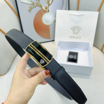 特 范思哲 自动带 全套包装 进口小牛皮，手感细腻柔软。搭配纯钢精品扣，自动扣男士必备！宽度：3.5Cm