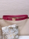 Dior Miss Dior Graffiti 图案腰带 25毫米光滑牛皮 金色饰面 Miss Dior Grafiti 图案腰带扣 内侧饰以 Christia