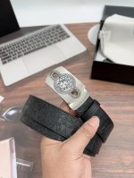 特 范思哲专柜同步原单品质进口小牛皮革！宽度：3.5Cm。913151