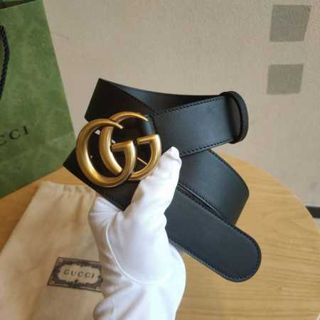 古奇 男女同款情侣 双G经典平板3.8 进口双面原版头层牛皮 - 点击图像关闭