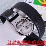 品名：古奇.Gu...Cci原单 材料：百分百头层牛皮，保证真皮。24K纯钢扣双面可用专柜同等质量， 送人自用首选 包装： 请认准如图专柜包装，赠送打孔器，银联