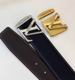 皮带 Lv.路易威登顶级复刻- 腰带 原单品质百分百进口原厂头层牛皮 保证真皮 内穿暗扣设计 雕花镂空工艺.真空电镀.永不掉色.24K纯钢扣头层小牛皮系列双面两