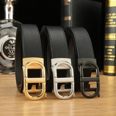 特 迪奥自动秘原单高端品质支持nfc感应宽度3.5自动精美扣头意大利进口头层原版花纹纹理消晰真实感超强打造全新的视觉3D郊果高档客户入手送礼自用佳品 长度100