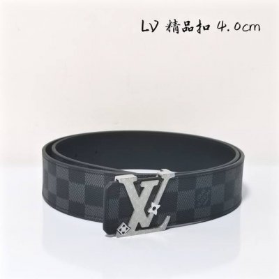 Lv.路易威登 全套包装 原版品质 代工厂货品 40Mm宽度 正品一体铸造五金钢扣，原厂皮料 双面原厂定制面料，区别市场货