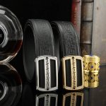特P240 范思哲冲孔秘原单高端品质专柜官网同步宽度3.8精美镶钻钢扣头意大利进口头层小牛皮原版花纹纹理清晰真实感超强打造全新的视觉3D郊果高档客户入手送礼自用
