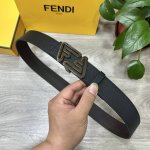 Fendl 芬迪宽40Mm双面原版小牛皮 搭配单钌钯电镀扣 完美的手感.油边 出众的设计.风格 高贵奢华 时尚大方 高清实拍 货真价实 品质保证 双面用