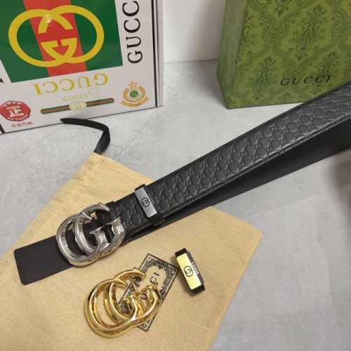 品名：古奇.Gu...Ci 原单 材质：原单牛皮腰带 专柜原单品质、做工精细，时尚大牌，送人自用首选 包装： 请认准如图专柜包装赠送打孔器手提袋专柜礼盒宽度3.