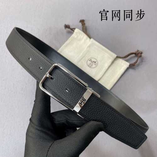 Her~Mes- 宽度35Mm精品 双面 原版皮 配精品扣，顶级品质，精工制作，高端奢华
