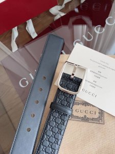 Gucci古驰法国原厂皮料，黑色牛皮 品质毋庸置疑 没有更好 只有最好 尺寸4.0厘米