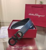 Ferragamo 菲拉格慕 双面进口牛皮，搭配精品铜扣，自行选择搭配，真材实料有质感，时尚经典不失风范 ，长短可自行裁剪