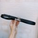 香奈儿.Chanel 配送专柜全套礼盒包装 C Hanel 23P Cc水钻 黄铜金属logo搭扣 小牛皮腰带 手感柔软 细腻 2.0Cm