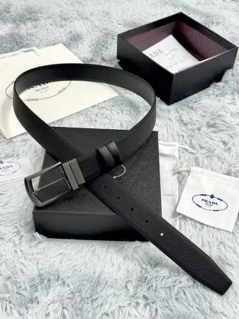 Prada 3.5Cm 荔枝纹纹理品质每个细节都体现出至高的品味和格调整体造型增添优雅韵味 低调奢华的典范优雅迷人气息精致的手工艺制作。 - 点击图像关闭