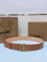 B Urbrry Tb金属Logo扣 原厂小牛皮软妖带. 4.0Mm精品