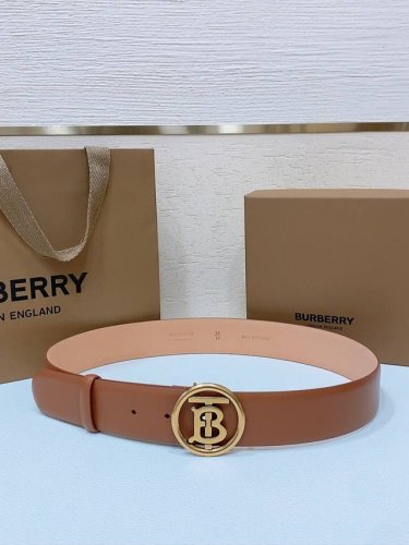 B Urbrry Tb金属Logo扣 原厂小牛皮软妖带. 4.0Mm精品