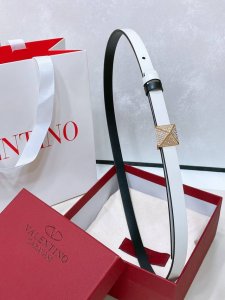 Valentino Garavani Vlogo Signature 可双面 Vlogo Signature可双面佩戴小牛皮腰带 - 施华洛世奇仿水晶装饰vlo