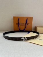 女款 2.0宽 本款 Lv Iconic 双面腰带以纤细剪裁迎接新季，搭配标志性 Iconic 搭扣，无论展现 Monogram Reverse 帆布或素雅牛皮