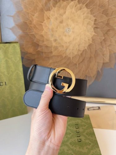 特 Gucci专柜货 正版开模 原厂进口面料顶级做工 原单品质 高端商务休闲款 简约百搭 宽度4.0