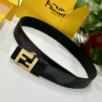 Fendl 芬迪 宽40Mm双面原版小牛皮 搭配单钌钯电镀扣 完美的手感.油边 出众的设计.风格 高贵奢华 时尚大方 高清实拍 货真价实 品质保证 双面用