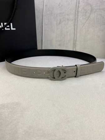 宽度3.0Cm Chanel 香奈儿 进口柔软小牛皮搭配哑色精品钢扣。 - 点击图像关闭