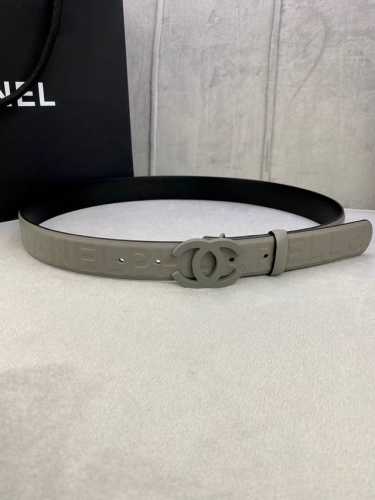 宽度3.0Cm Chanel 香奈儿 进口柔软小牛皮搭配哑色精品钢扣。