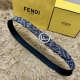 图片包装 Fendl 芬迪 专柜同款 宽3.5Cm 原版定制布料 Ff图案布料材质 黑色皮革内衬 单钉镀钯金属配件 时尚潮流 经典系列